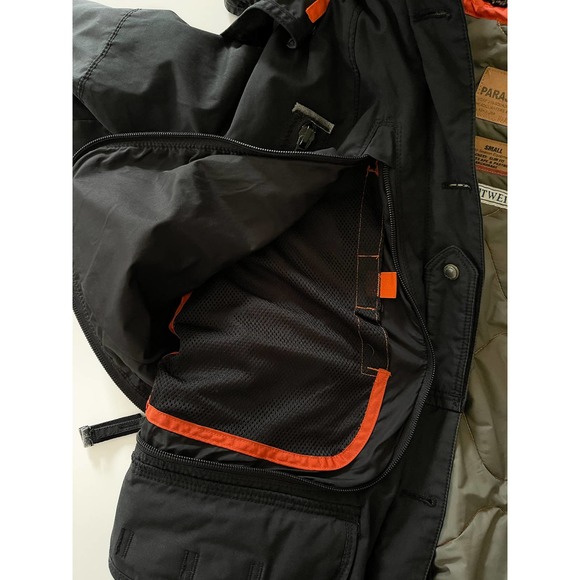 Parajumpers Women's‎ Midseason Lightweight Series Parka in Black Size Small - Picture 6 of 10